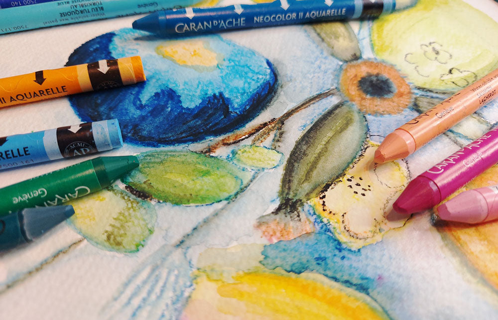 A beginners guide to using water-soluble pastels