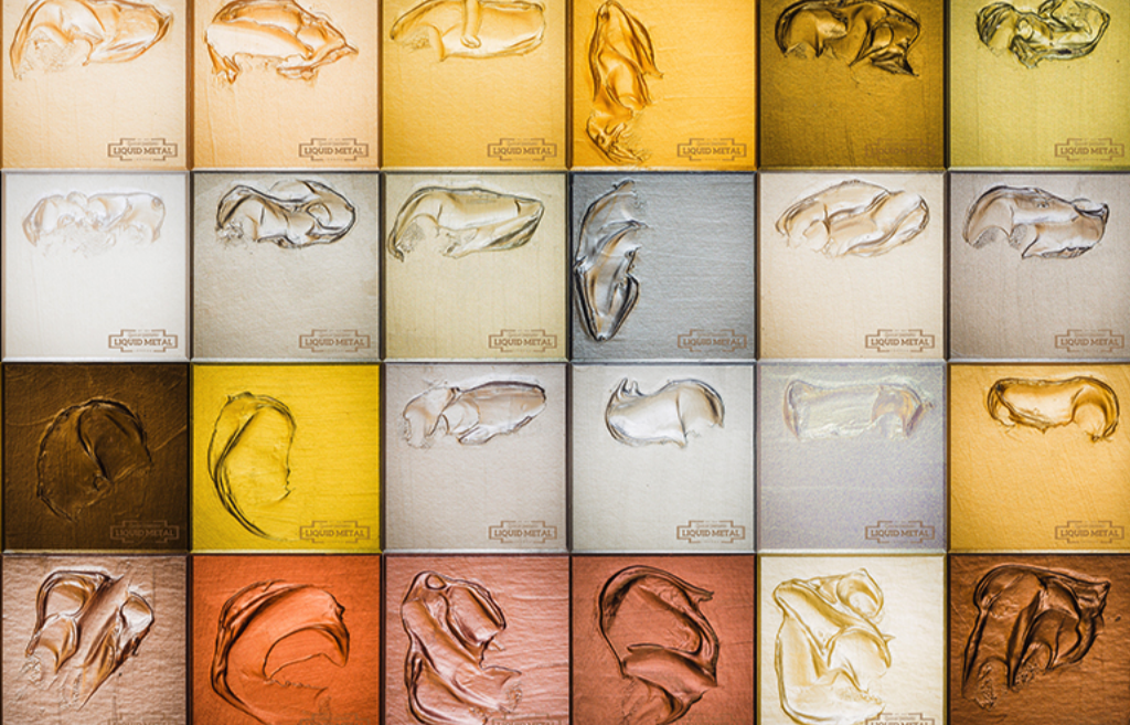 Roberson Liquid Metal Acrylic Paints