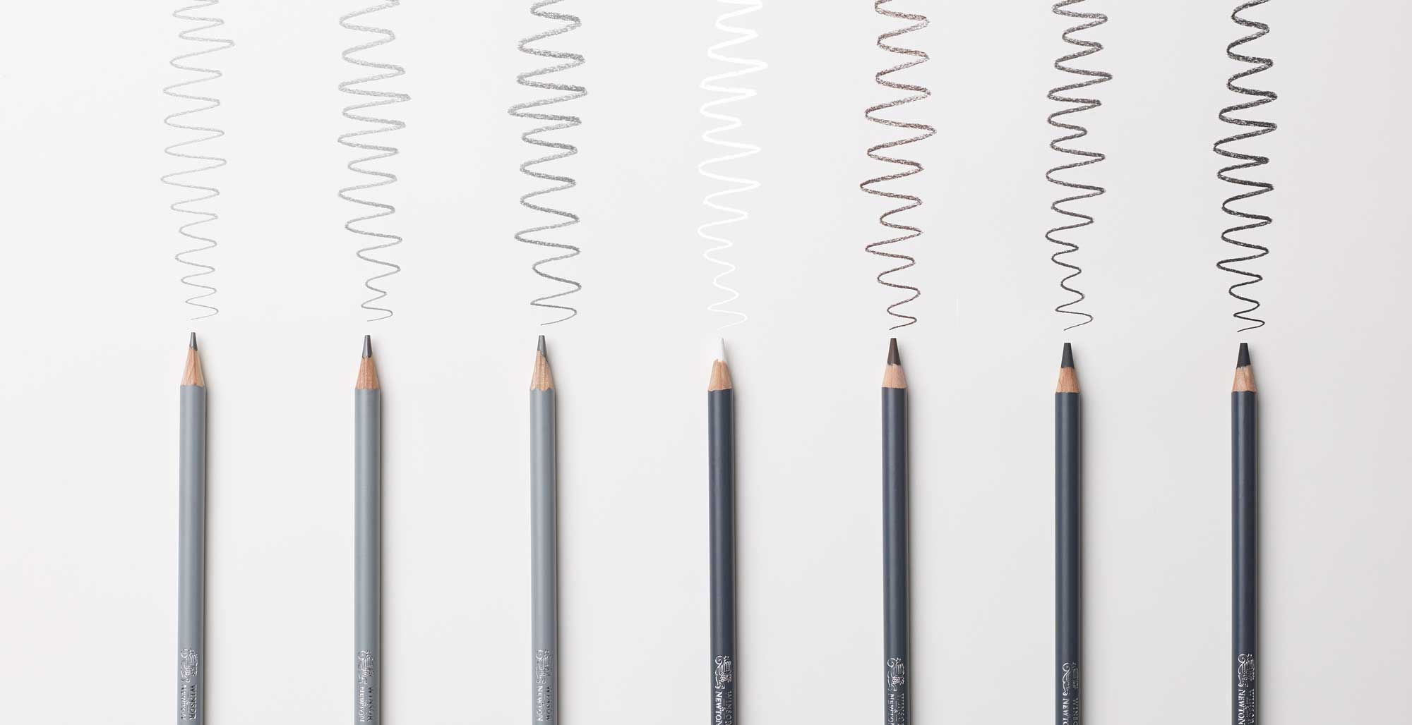 Winsor & Newton Studio Pencils with Pencil Grading