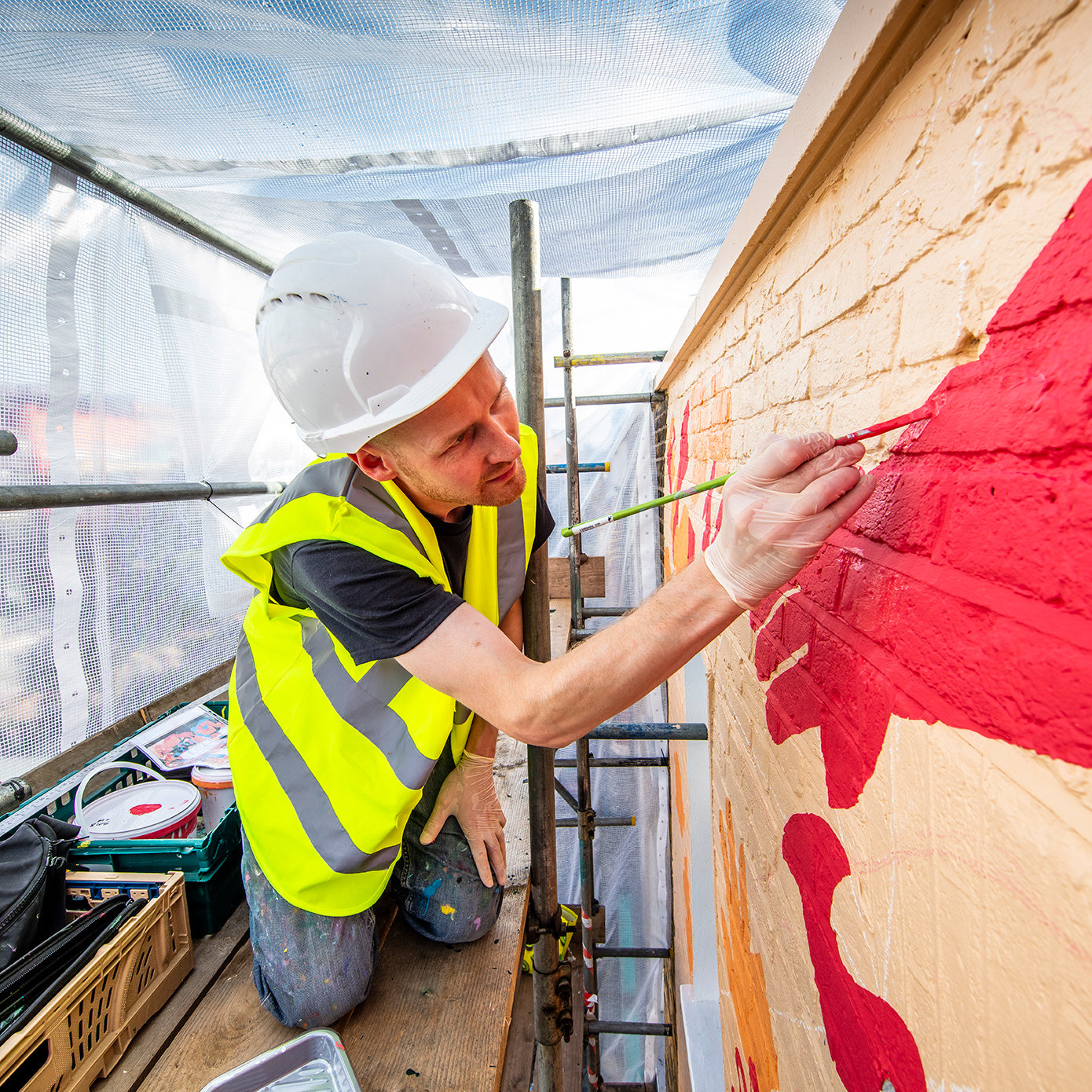 Illustrator Dave Bain on Staying Inspired and Creating Memorable Murals