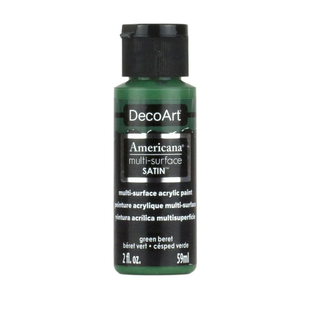 Deco Art : Americana : Multi-Surface Acrylic Paint : 59ml (2oz) : Satin
