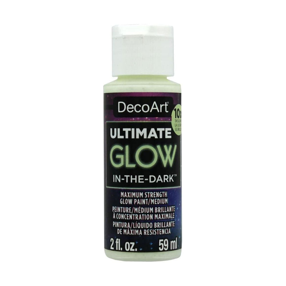 Deco Art : Ultimate Glow In The Dark Paint : 59ml (2oz)