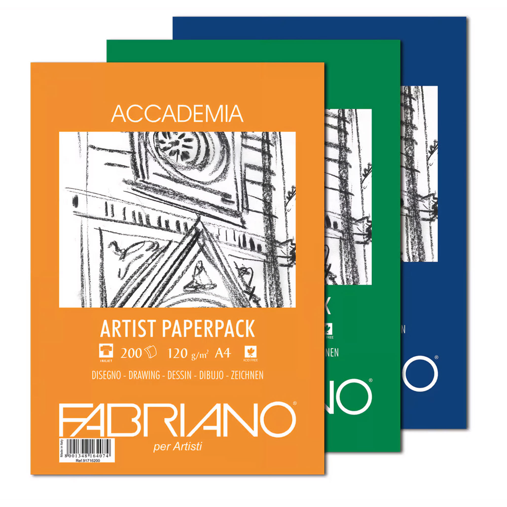 Fabriano Accademia Artists Packs