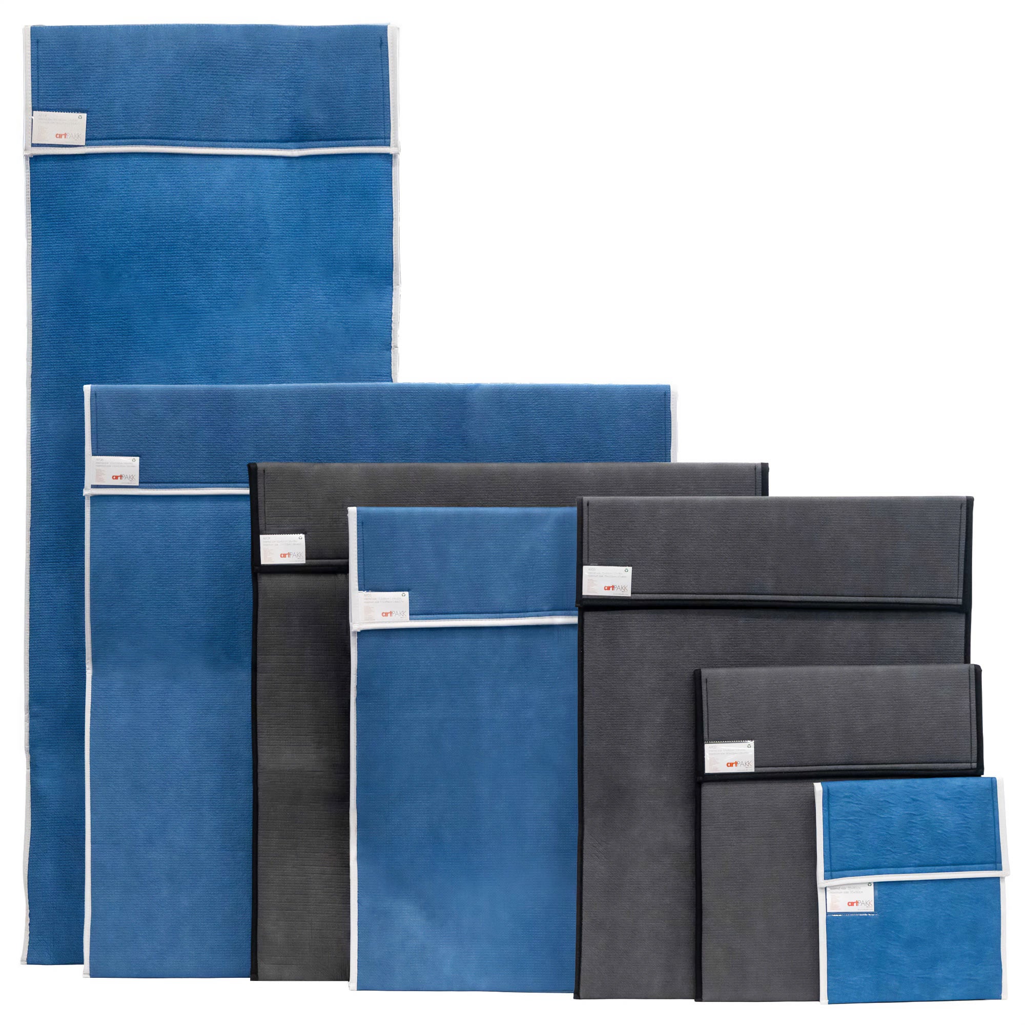 ARTPAKK - Protective Artbag for Art Works and Frames - Available in Both Blue and Grey