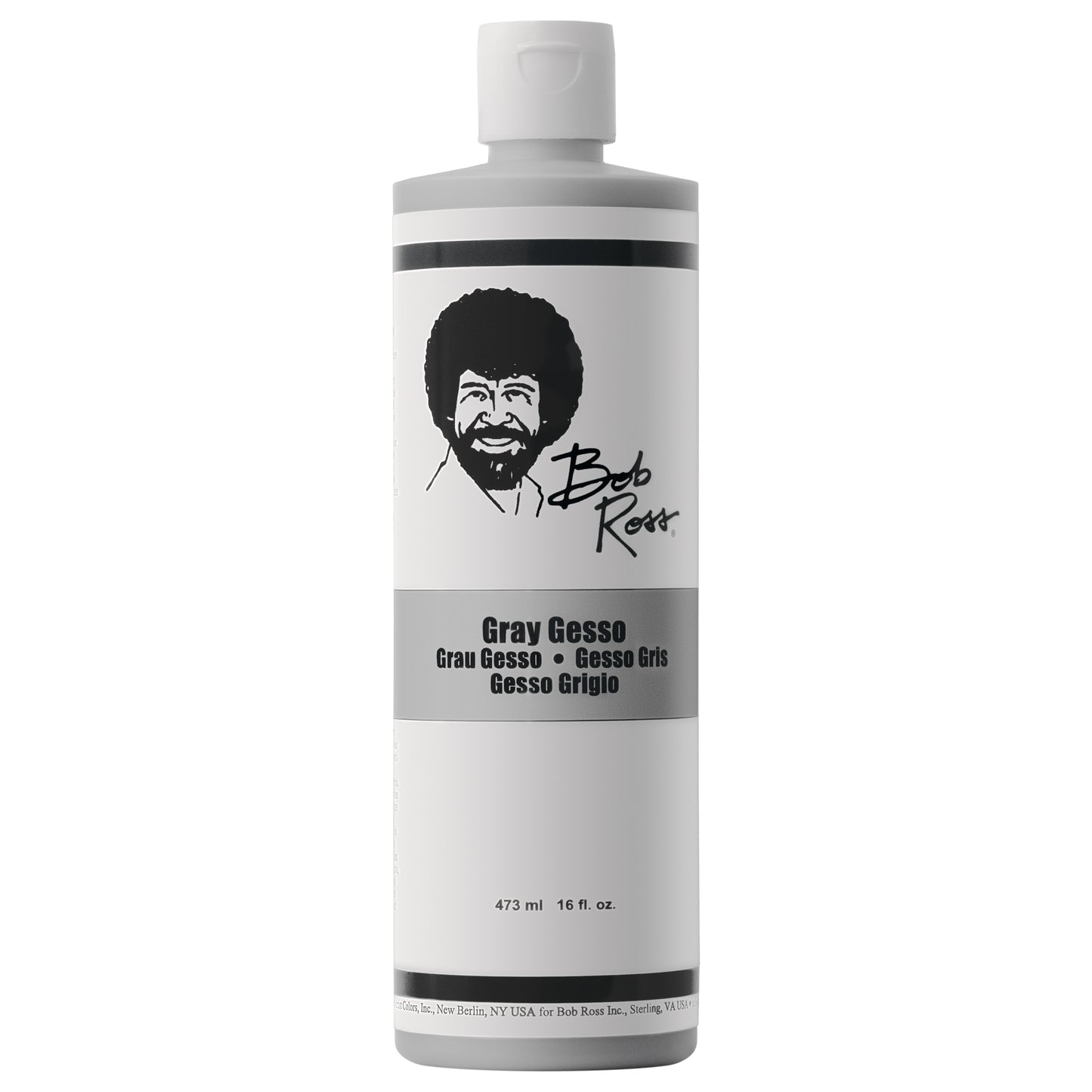 Bob Ross Gesso Primers - 473ml - Grey
