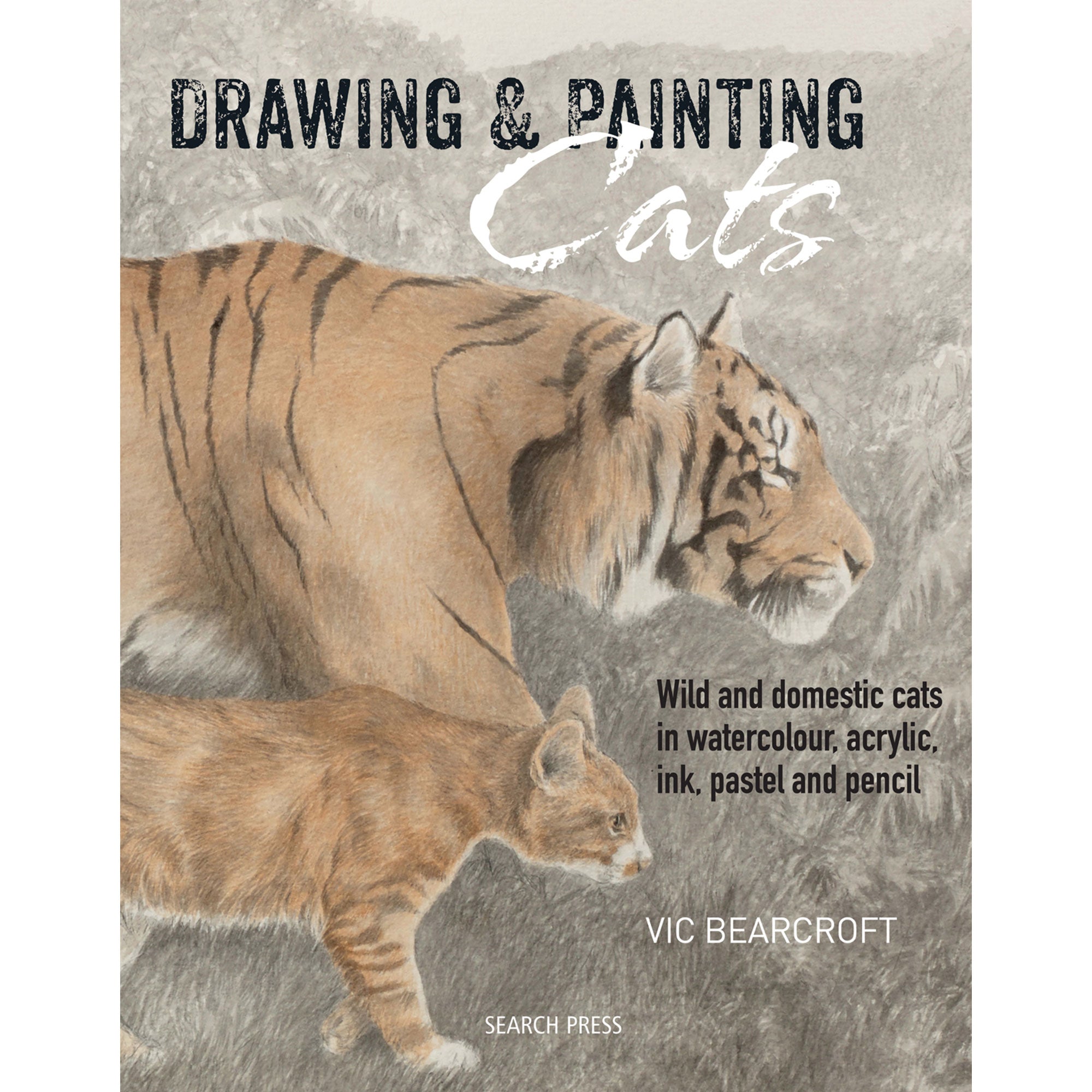 Drawing and Painting Cats - V. Bearcroft - Cover