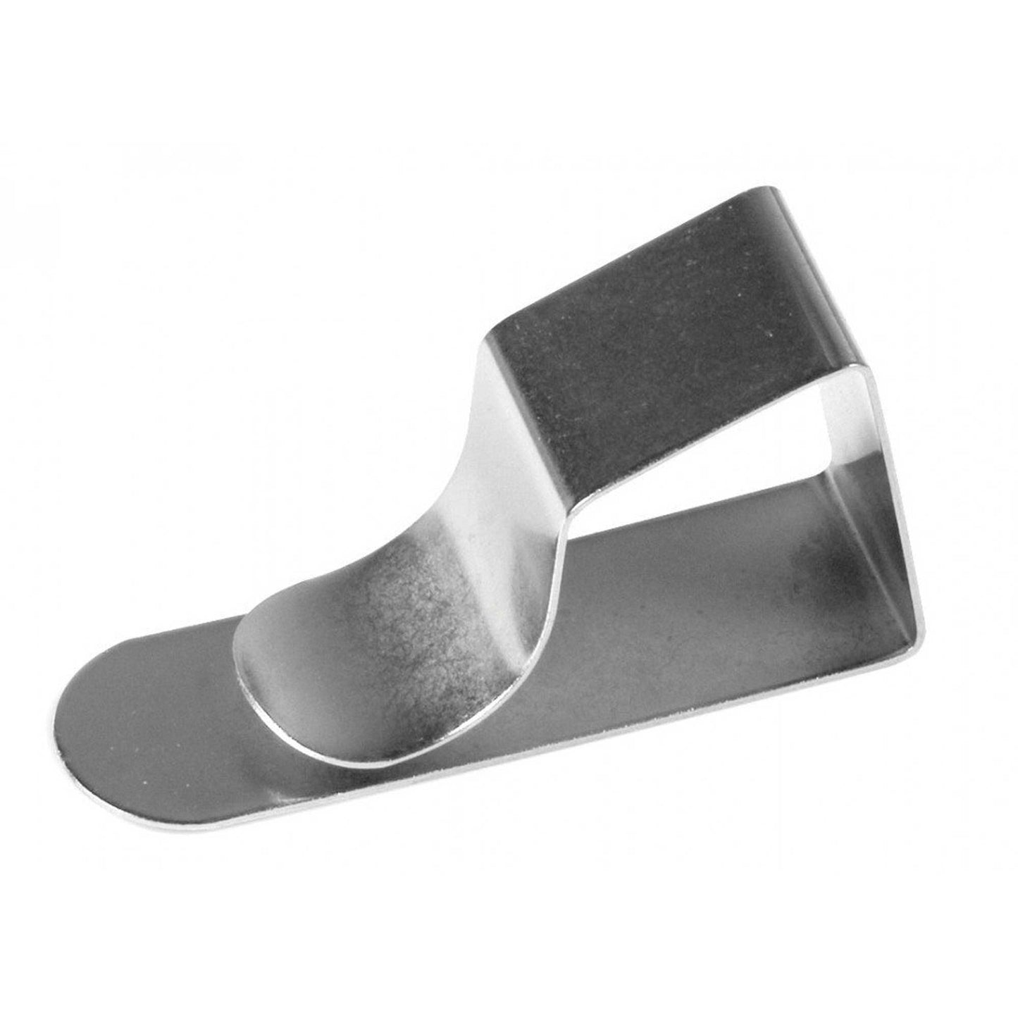 Close-up of single ARTdiscount drawing board clip.