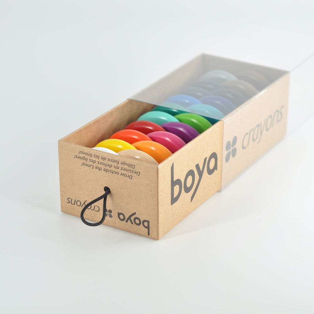 Boya Crayons : Wax Crayons : Set of 20 : Billboard 20