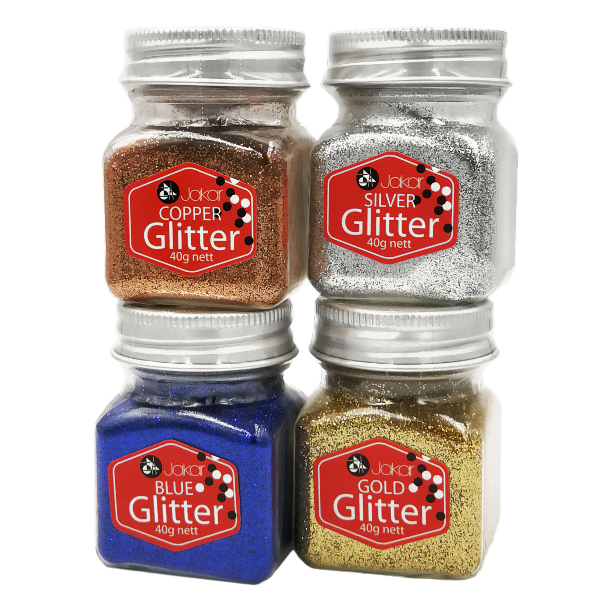 Jakar Glitter Pots - 40g - NON-TOXIC