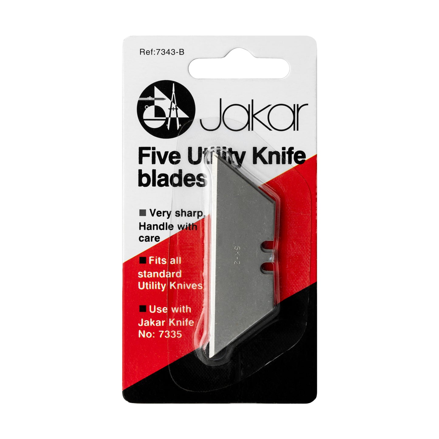 Jakar Utility Knife Blades - Set of 5