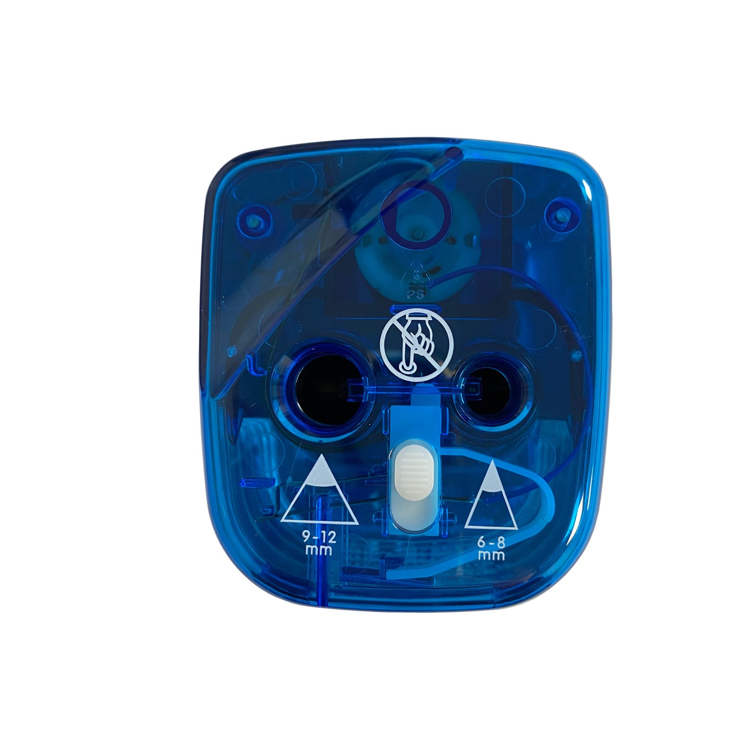 Jakar Double Hole Battery Operated Pencil Sharpener, closeup