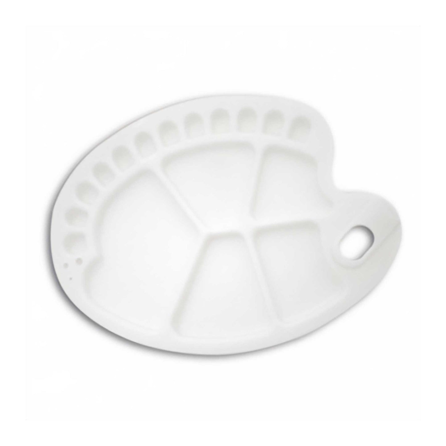 Large Plastic Kidney Palette with Wells