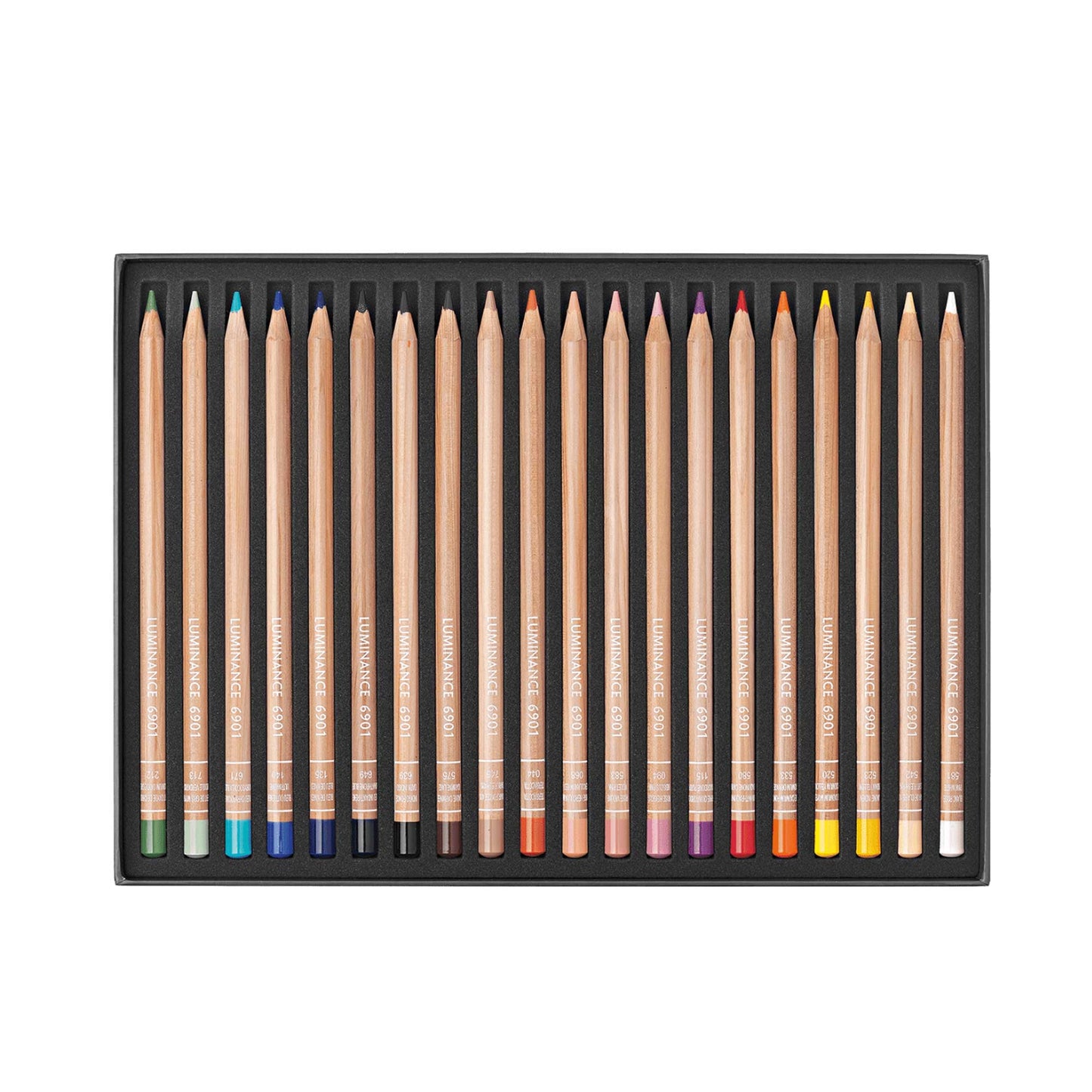 Caran d'Ache Luminance 6901 Box of 20 - PORTRAIT ASSORTMENT