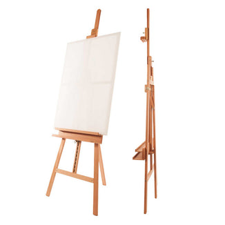Mabef M11 Artists Lyra Easel holding canvas (not included)