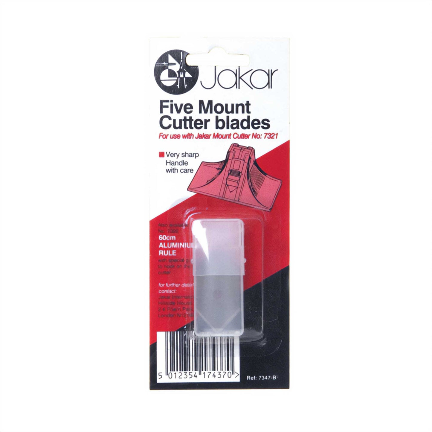 Jakar Mount Cutter Blades - Pack of 5