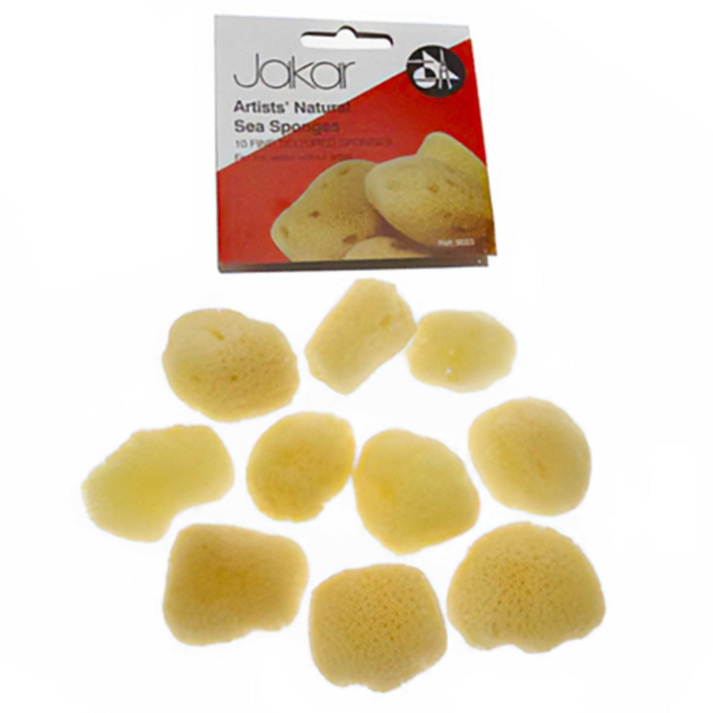 Jakar Artists Natural Sea Sponges - Pack of 10