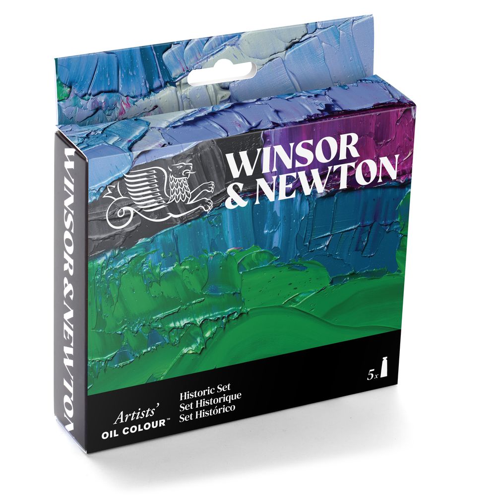 Winsor & Newton : Artists' : Oil Paint : 37ml : Historic : Set of 5