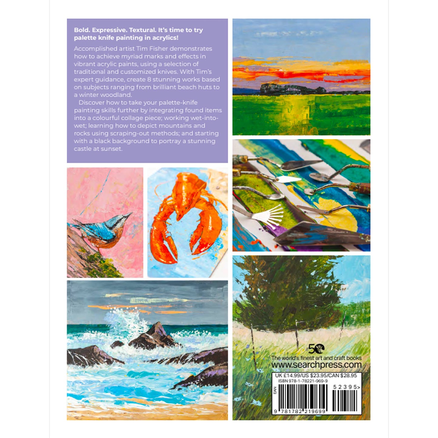 Add vibrancy and texture to your acrylic paintings!