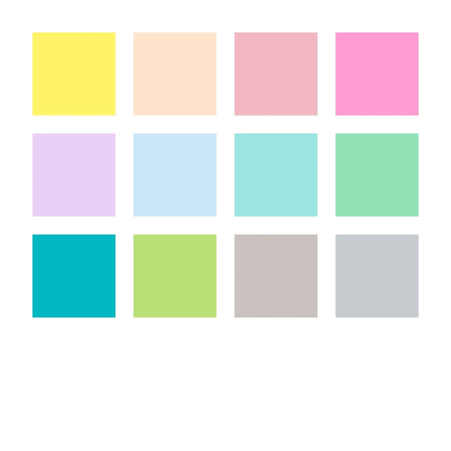 Staedtler Pigment Arts Multi Ink Brush Pens - Pastel Colours - Swatches