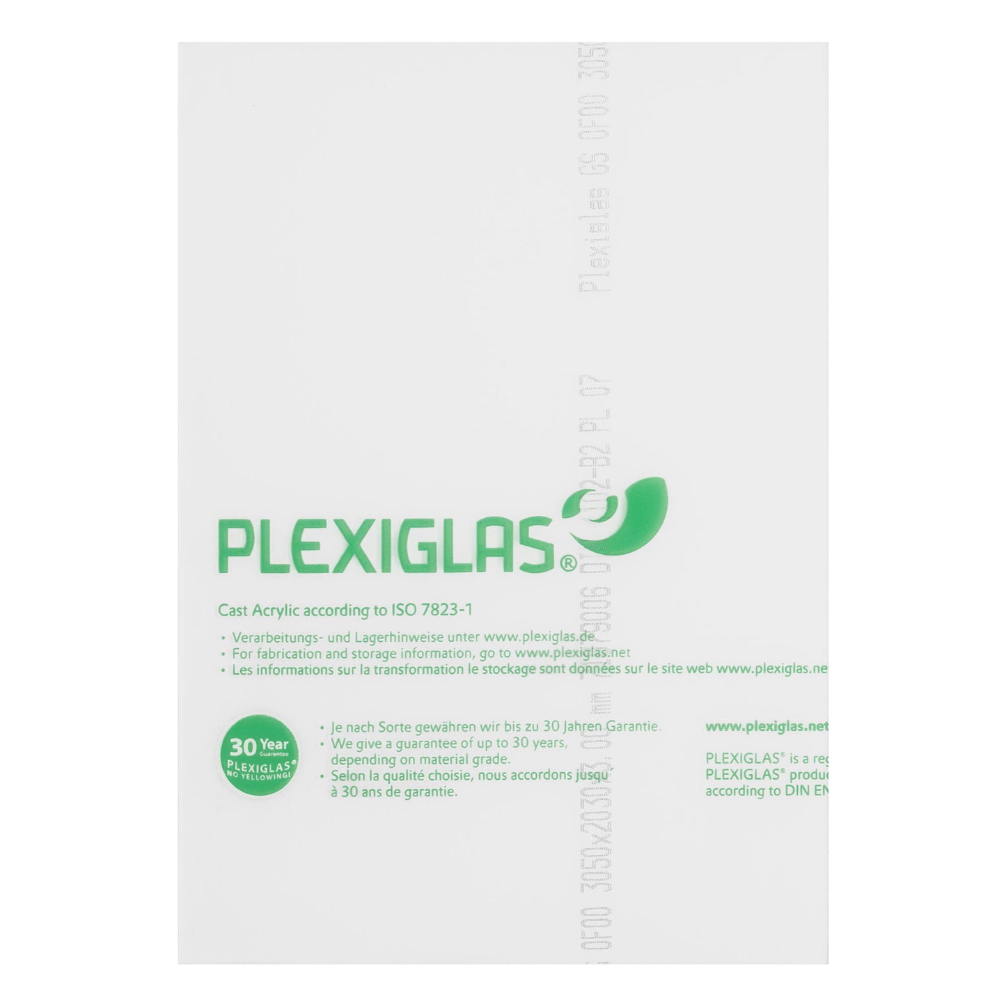 Plexiglas® 5mm Thick Acrylic Panel - A3