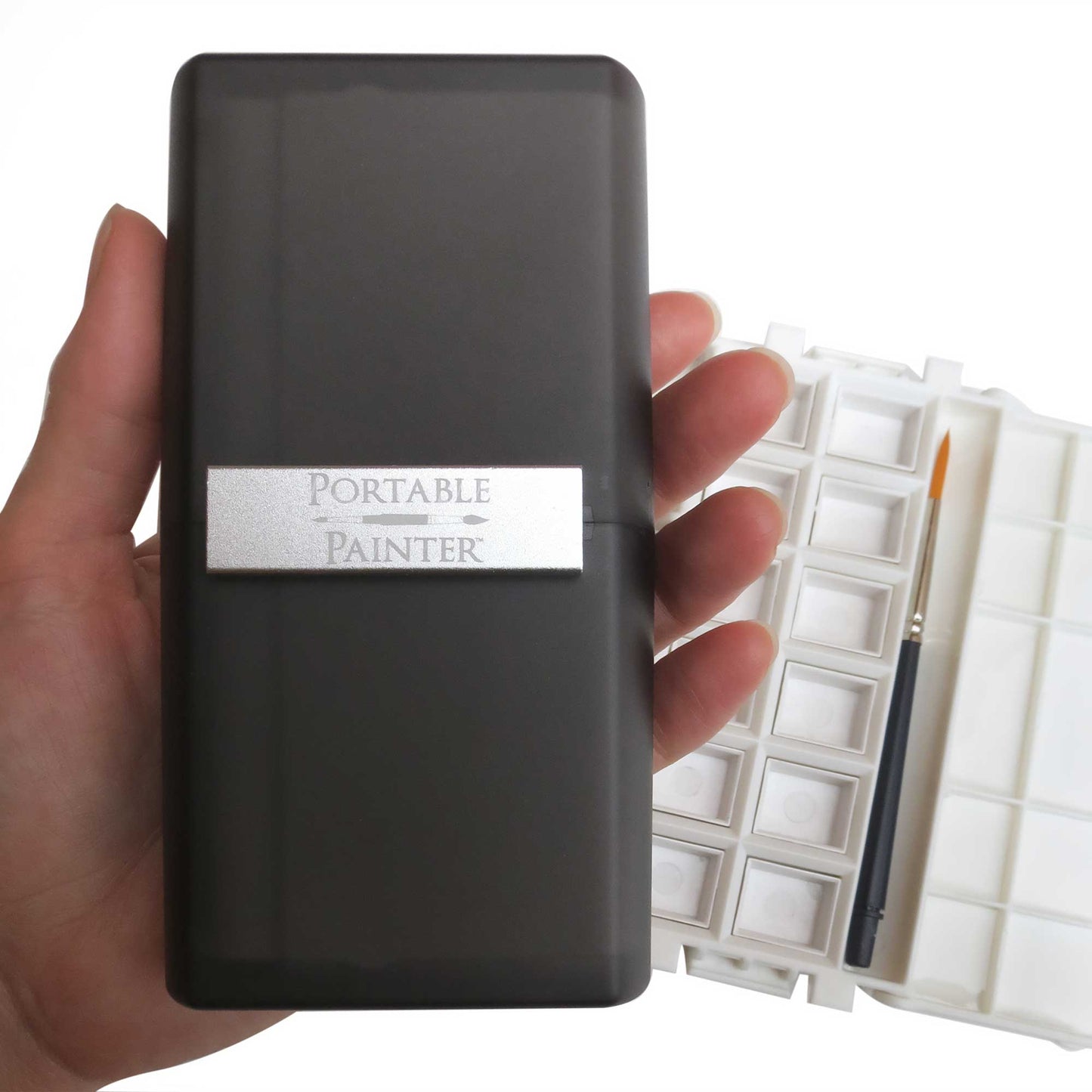 Portable Painter Pocket-Size Travel Palette held in hand