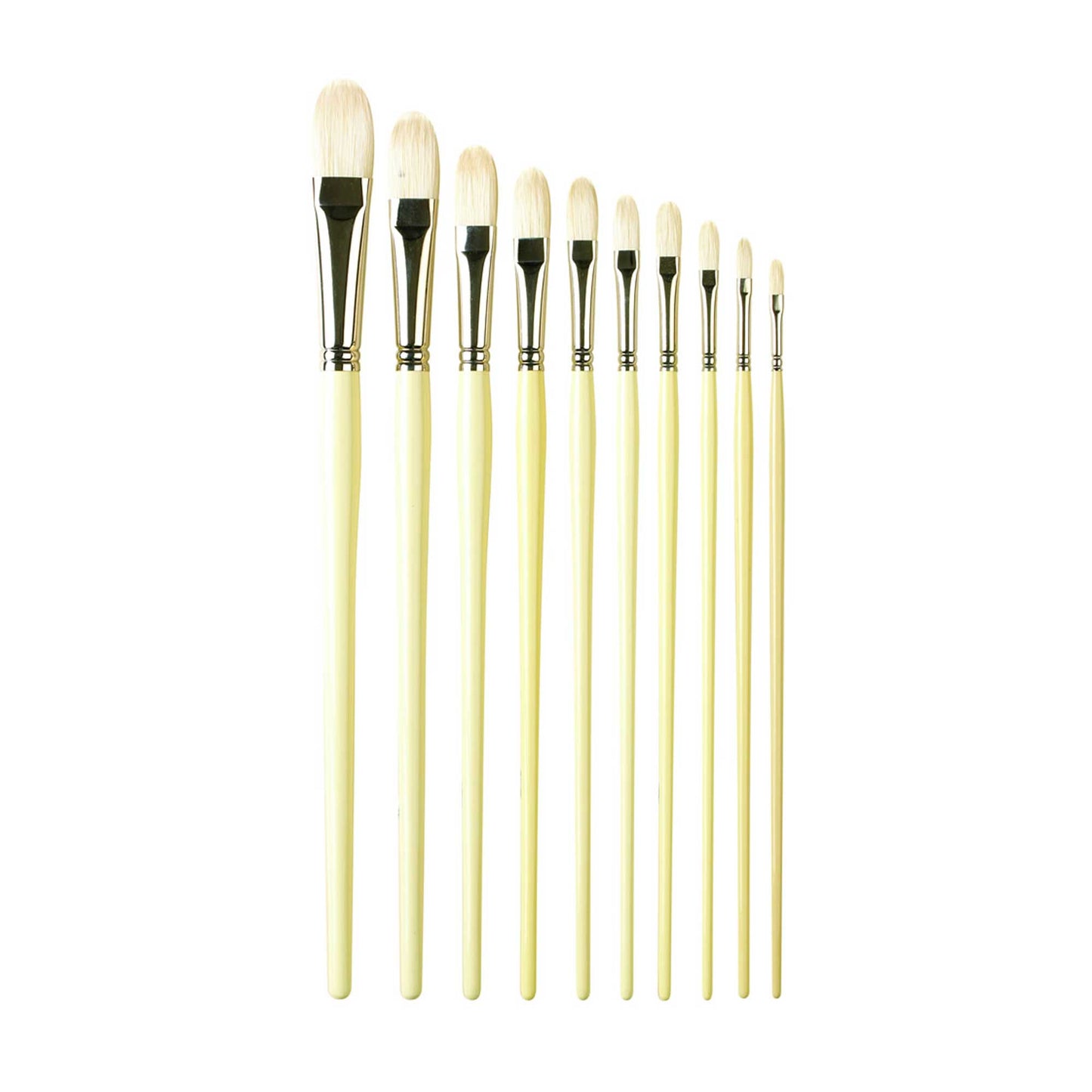 Pro Arte Series B Hog Brushes - Filbert - All Sizes