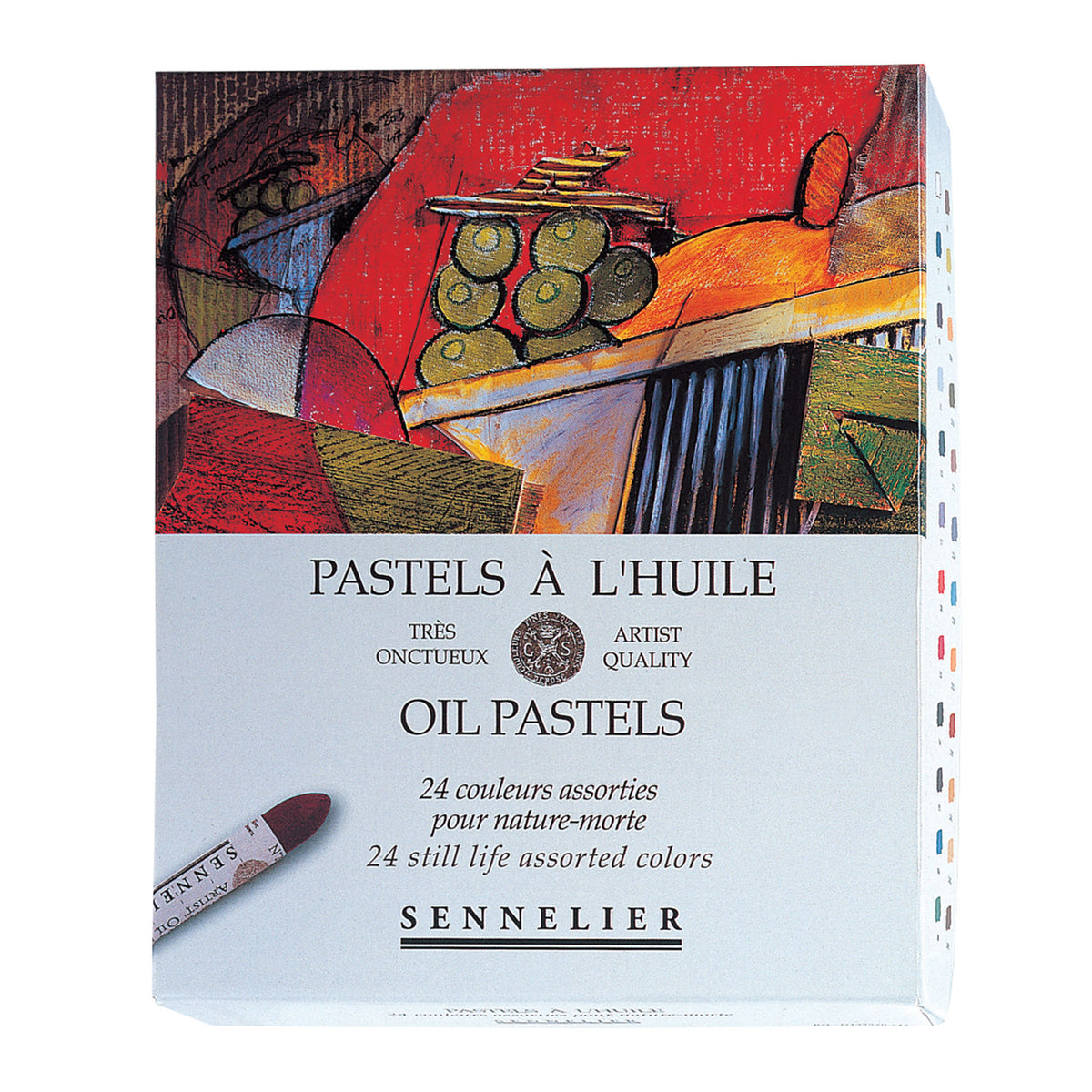 Sennelier Oil Pastels - Set of 24 Still Life Colours - Box