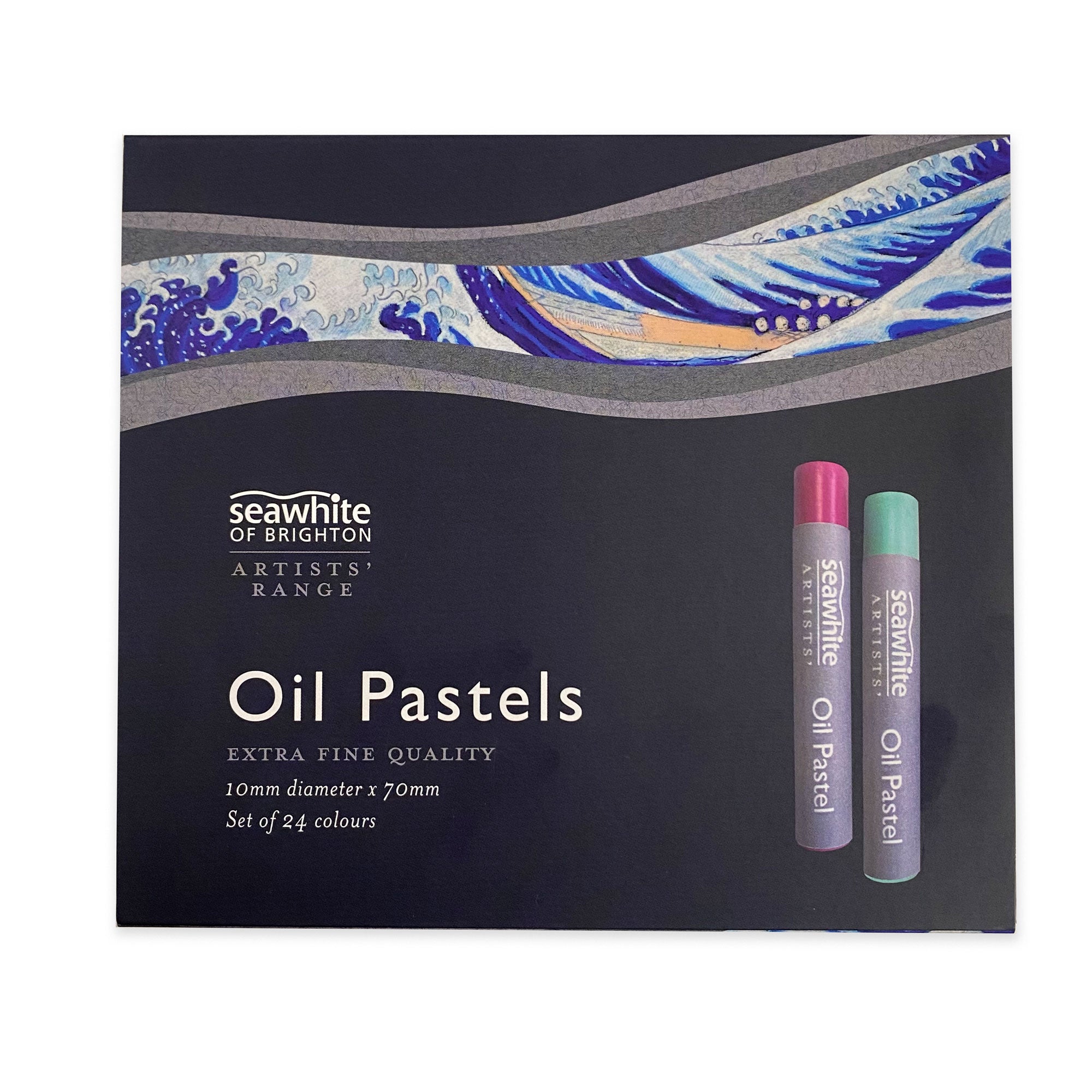 Seawhite Oil Pastels - Artist's Range Set of 24 Colours
