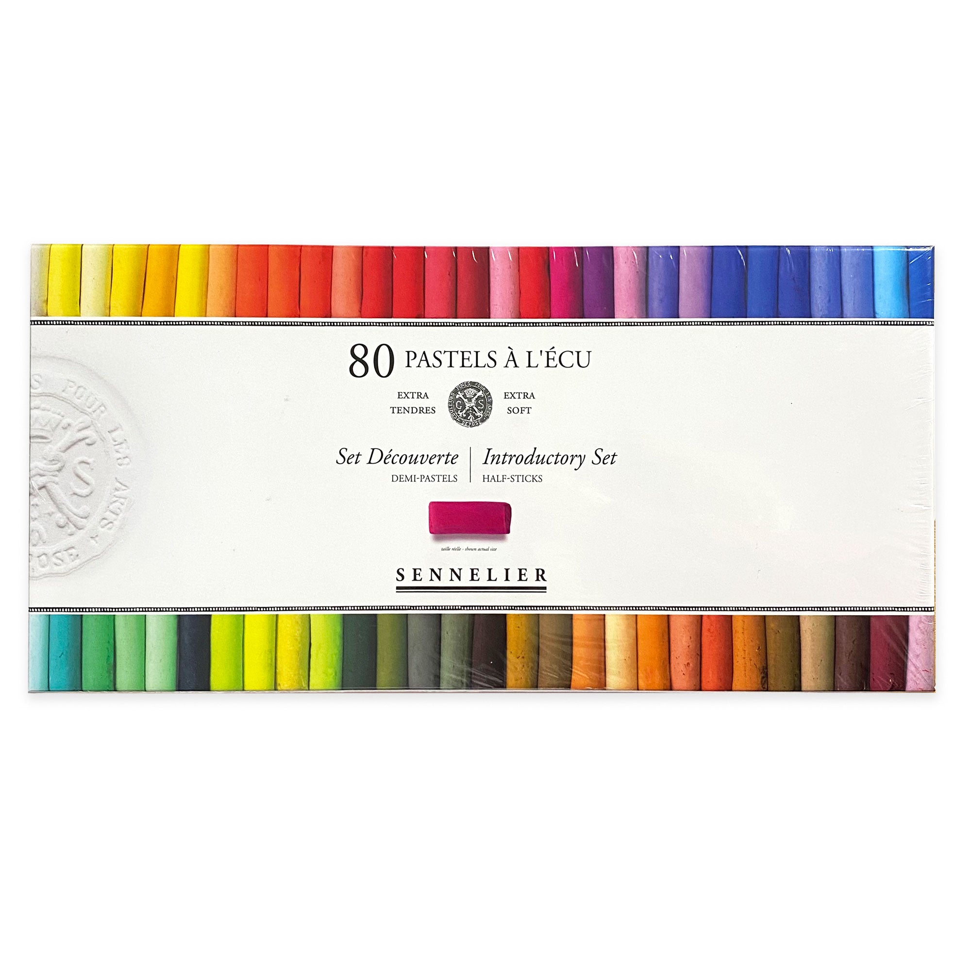 Sennelier 80 Assorted Half Stick Soft Pastels Introductory Set