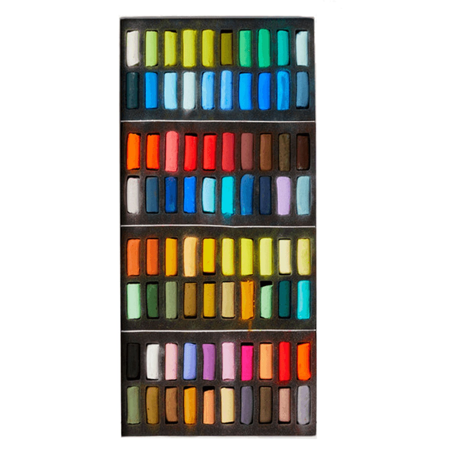 Sennelier Assorted Half Stick Soft Pastels - Set contents