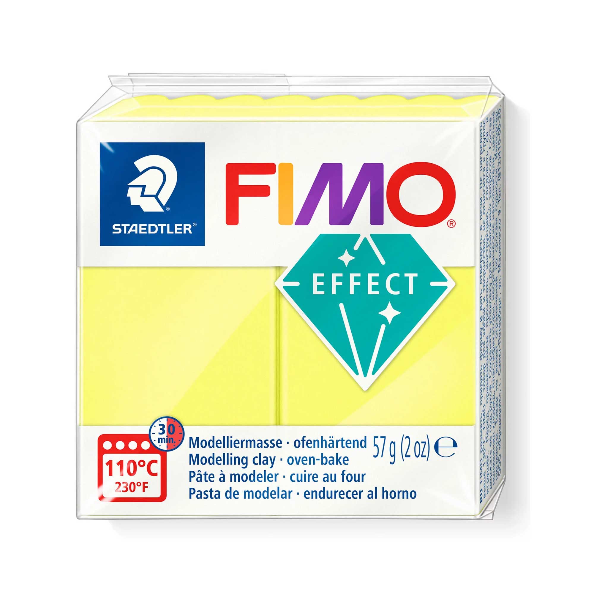 Staedtler FIMO NEON EFFECT Modelling Blocks - 56g