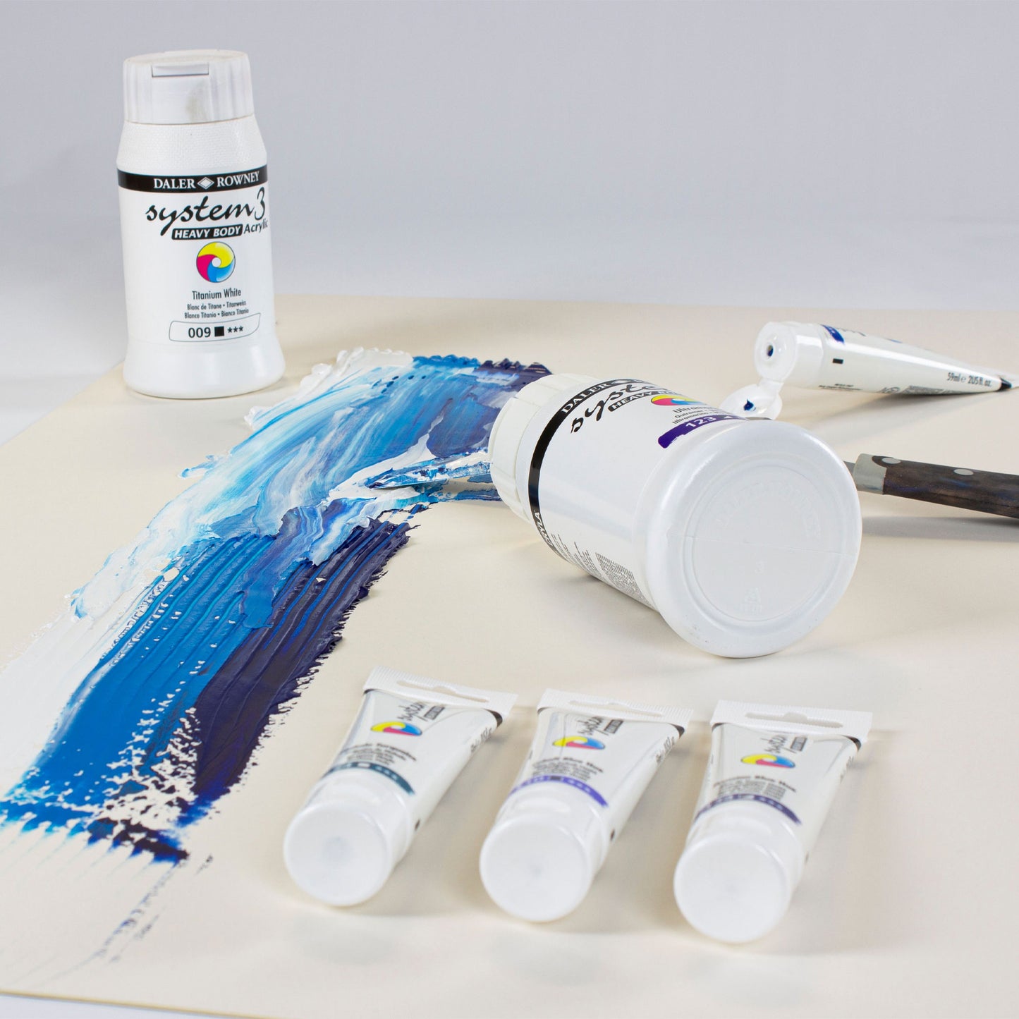 Daler-Rowney System3 HEAVY BODY Paint Sample