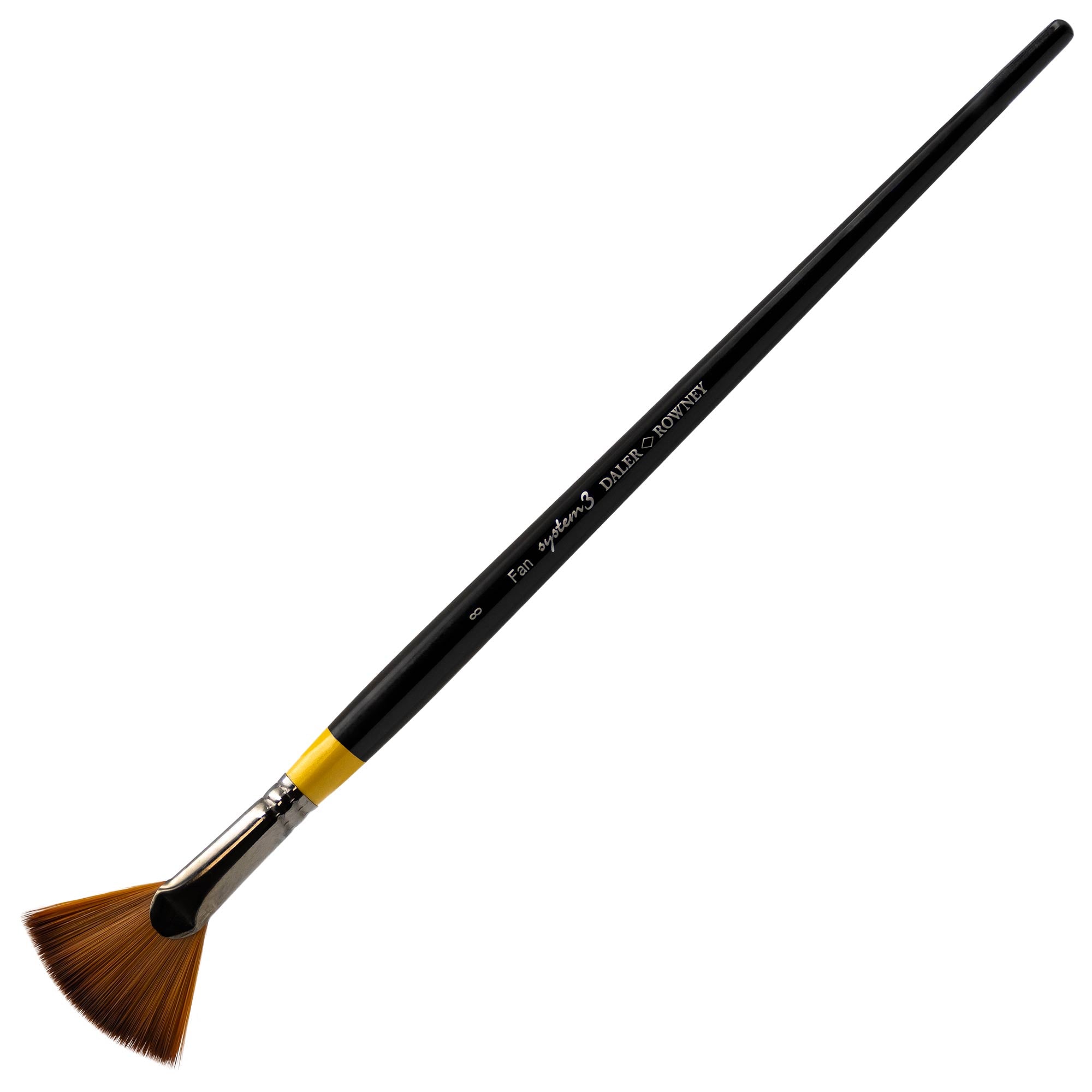 Daler-Rowney System3 - Long Handled Fan Brushes - SY46
