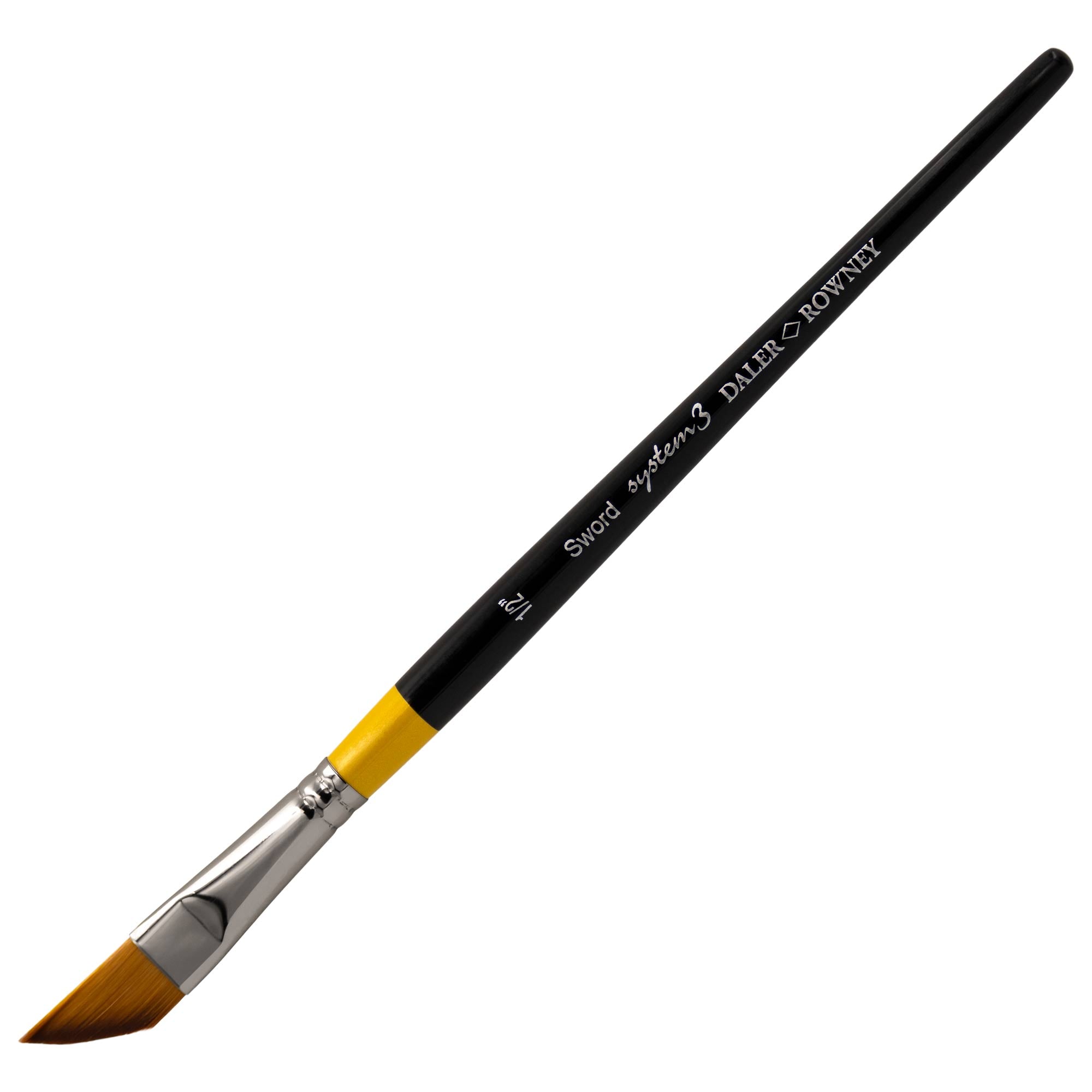 Daler-Rowney System3 - Short Handled Sword Brushes - SY00