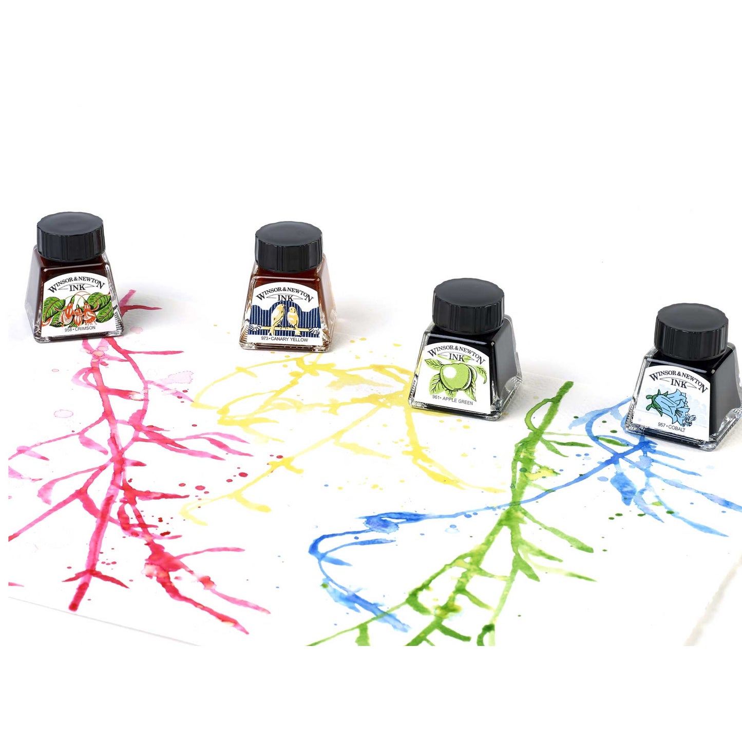 Winsor & Newton Drawing Inks Individual Colours - Mood Image