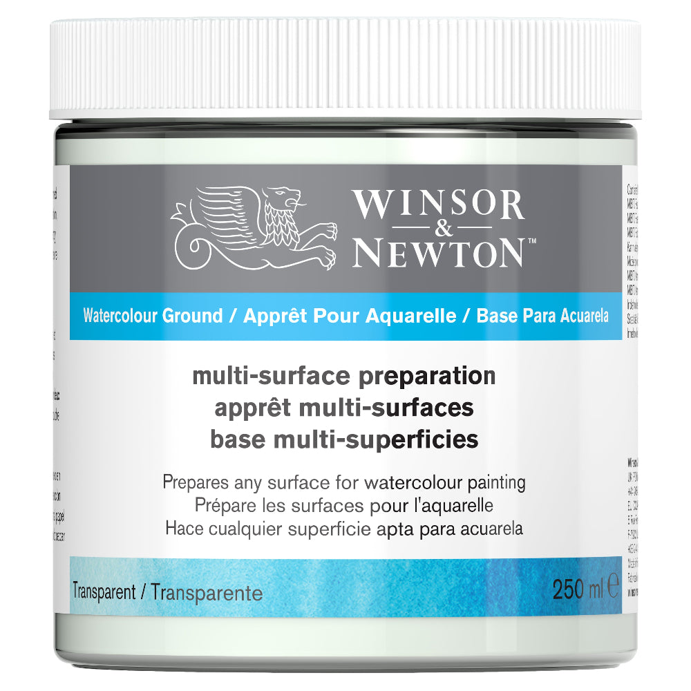 Winsor & Newton : Multi-Surface Preparation : Watercolour Ground : Transparent : 250ml