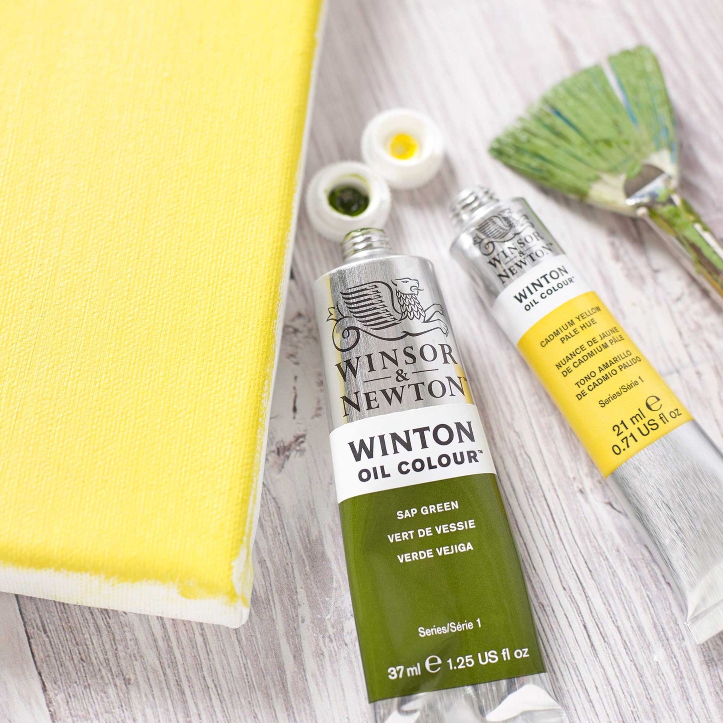 Winsor & Newton Winton Oil Colour Tubes - Lifestyle image