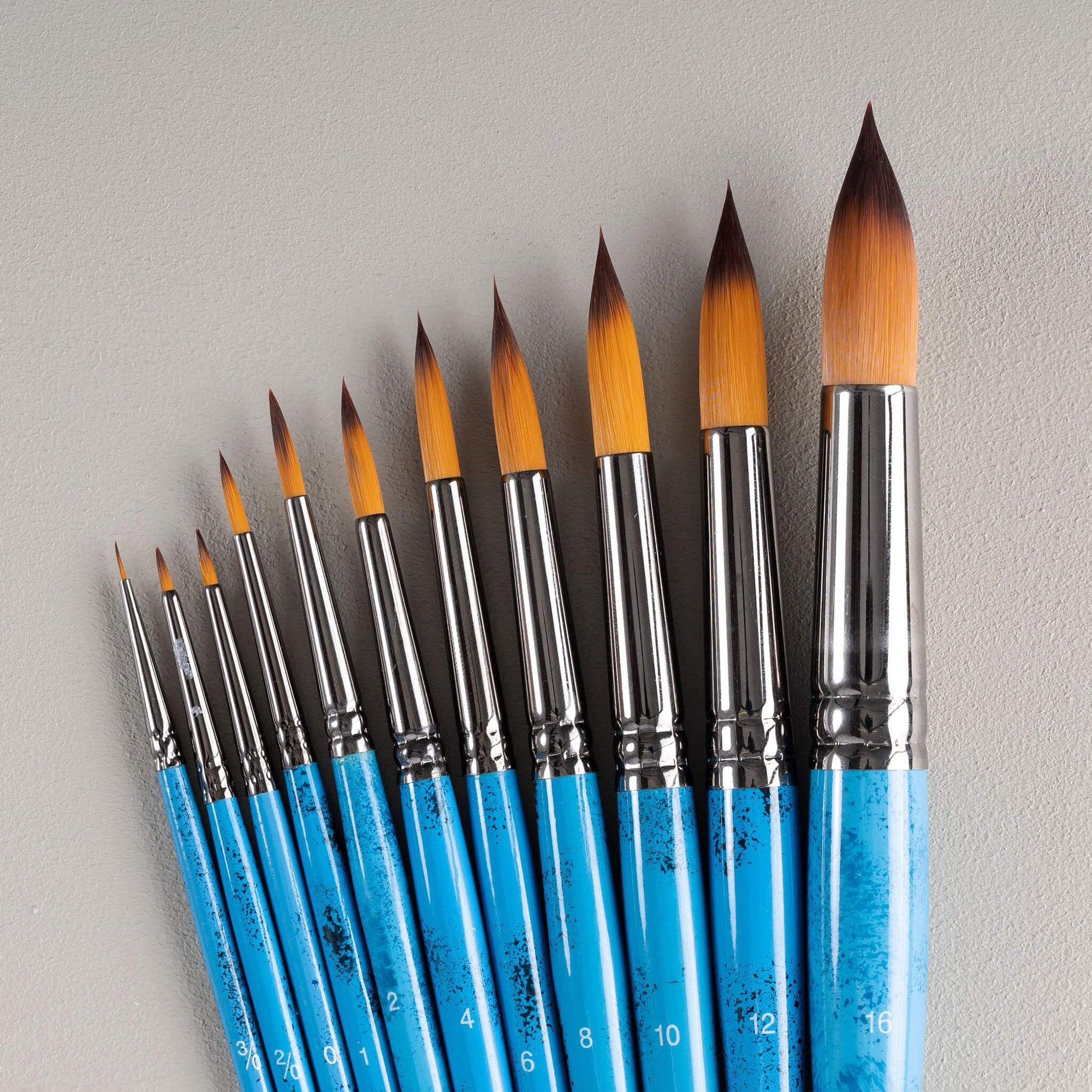 ARTdiscount Watercolour Brushes - Round closeup