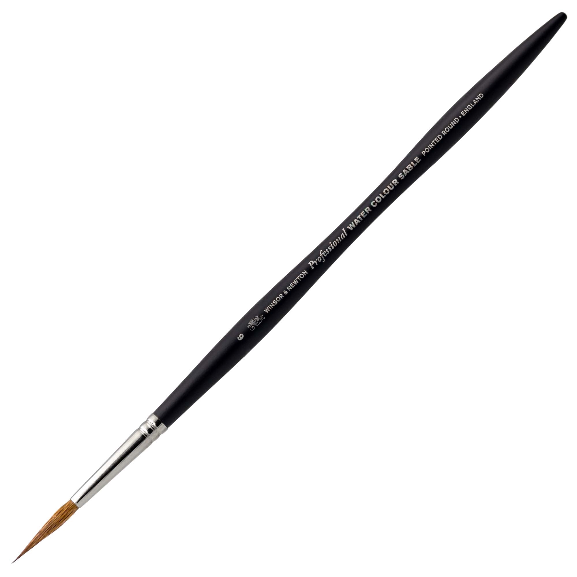 Winsor & Newton Artists Water Colour Sable Brushes - Pointed Round