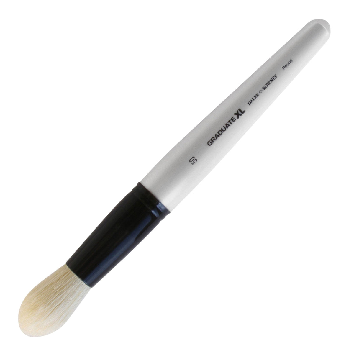 Daler-Rowney Graduate XL Brush White Bristle Round - Size 50