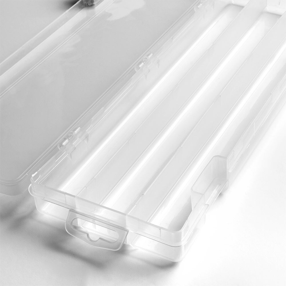 Studio Essentials : Plastic Tool Box : 34x11.5x3cm (Apx.13x4x1in)