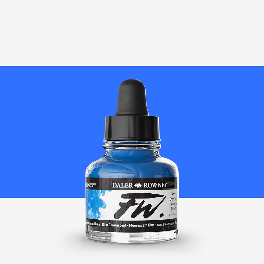 Daler-Rowney FW Artists' Ink Individual Colours - 29.5ml Bottles