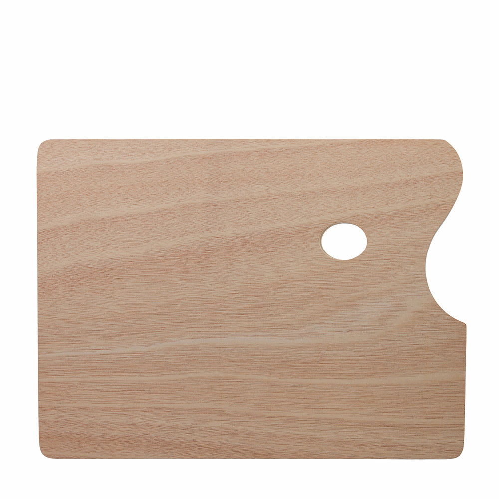 Wooden painting palette