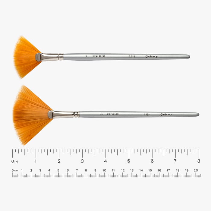 Silverline Watercolour Brush : Series 989 : Fan