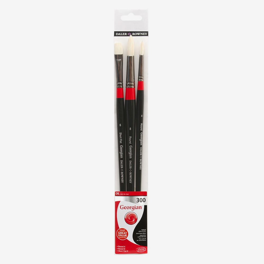 Daler-Rowney : Georgian Oil Brush : Wallet Set : 300