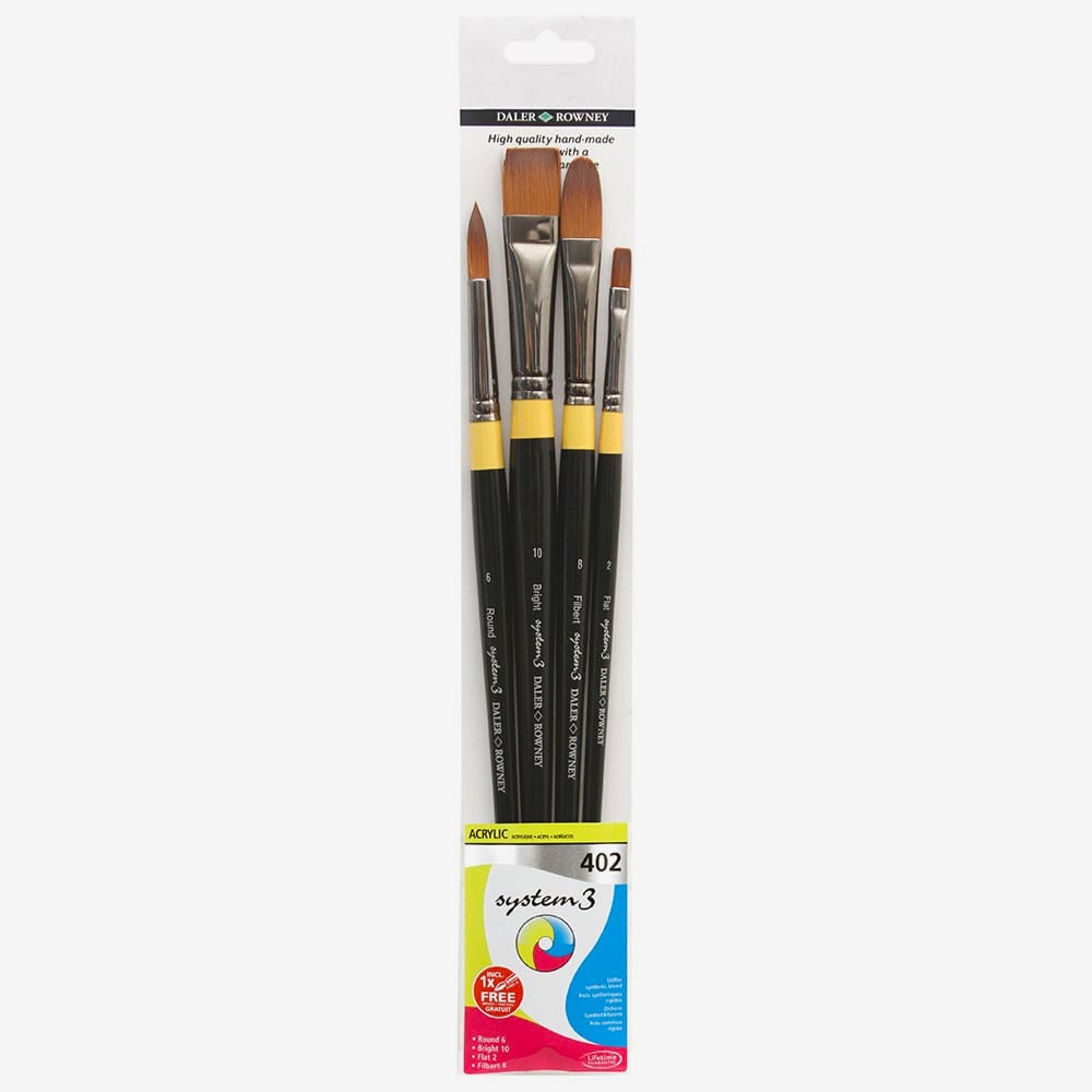 Daler-Rowney : System3 : Acrylic Paint Wallet Set : 402