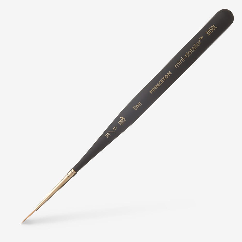 Princeton : Miniature Synthetic Sable Brush : Liner : 3050