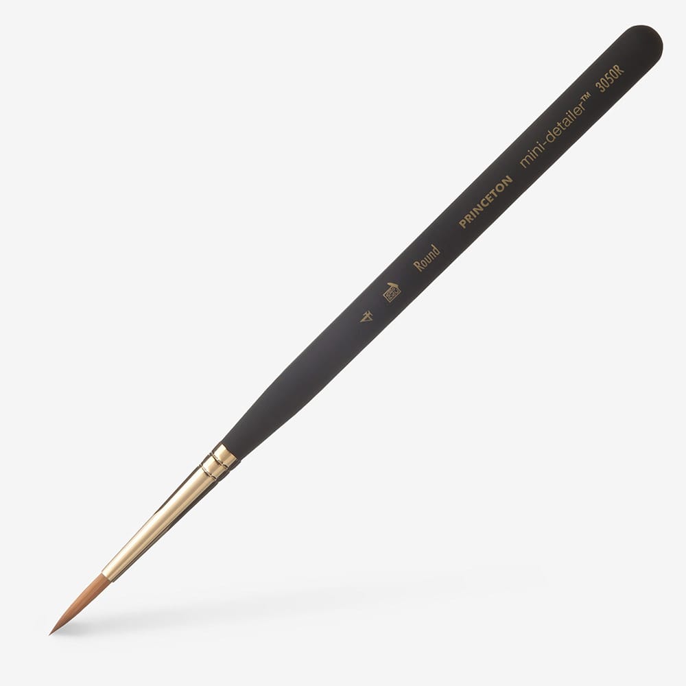 Princeton : Miniature Synthetic Sable Brush : Round : 3050