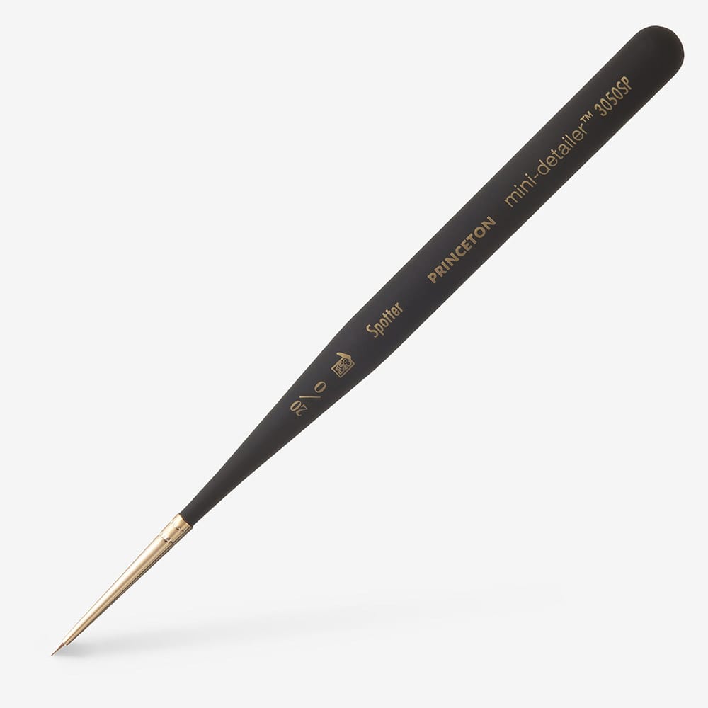 Princeton : Miniature Synthetic Sable Brush : Spotter : 3050