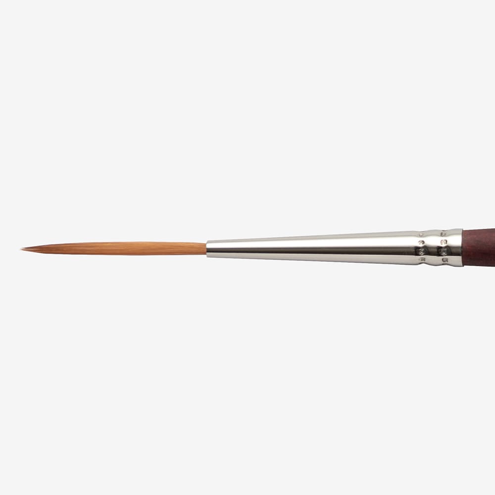 Princeton : Velvetouch : Series 3950 : Short Handle : Script Liner : Size 2